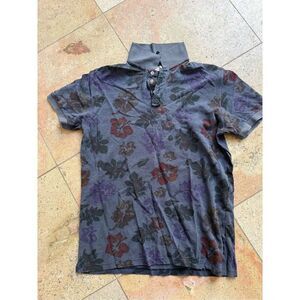 Gran Sasso Vintage Floral Polo Shirt – Made in Italy, Size 52 (L)